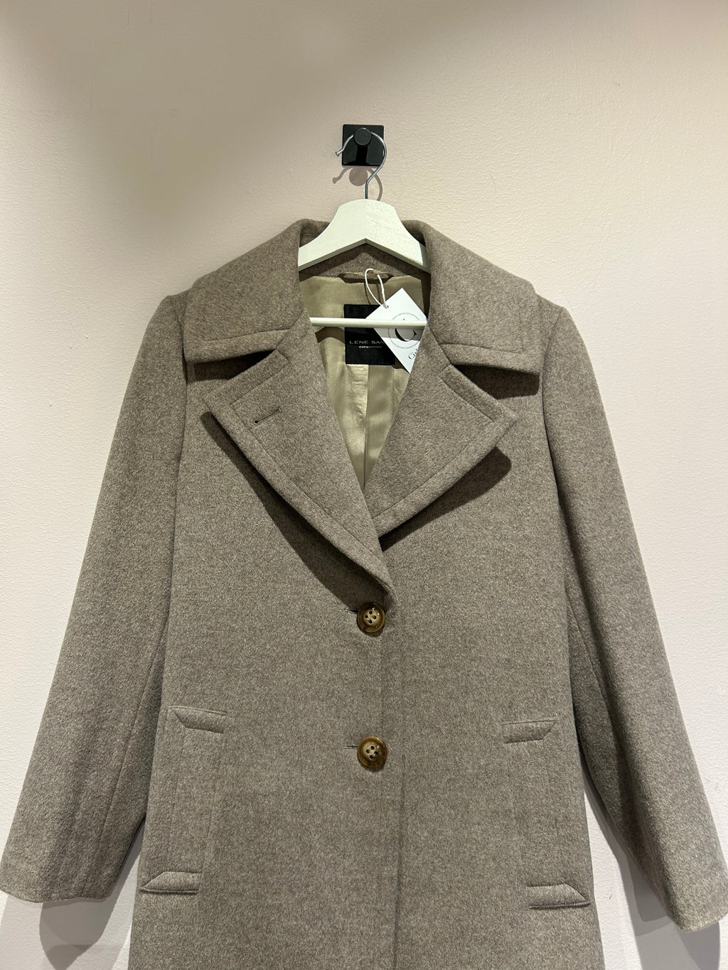 Lene Sand Coats & Jackets 36