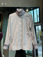 Victoria Beckham White Cotton Shirt - Size 36 Classic Fit
