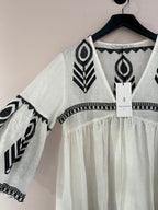088804 - greek archaic kori - Dresses - White - XS - Image 2