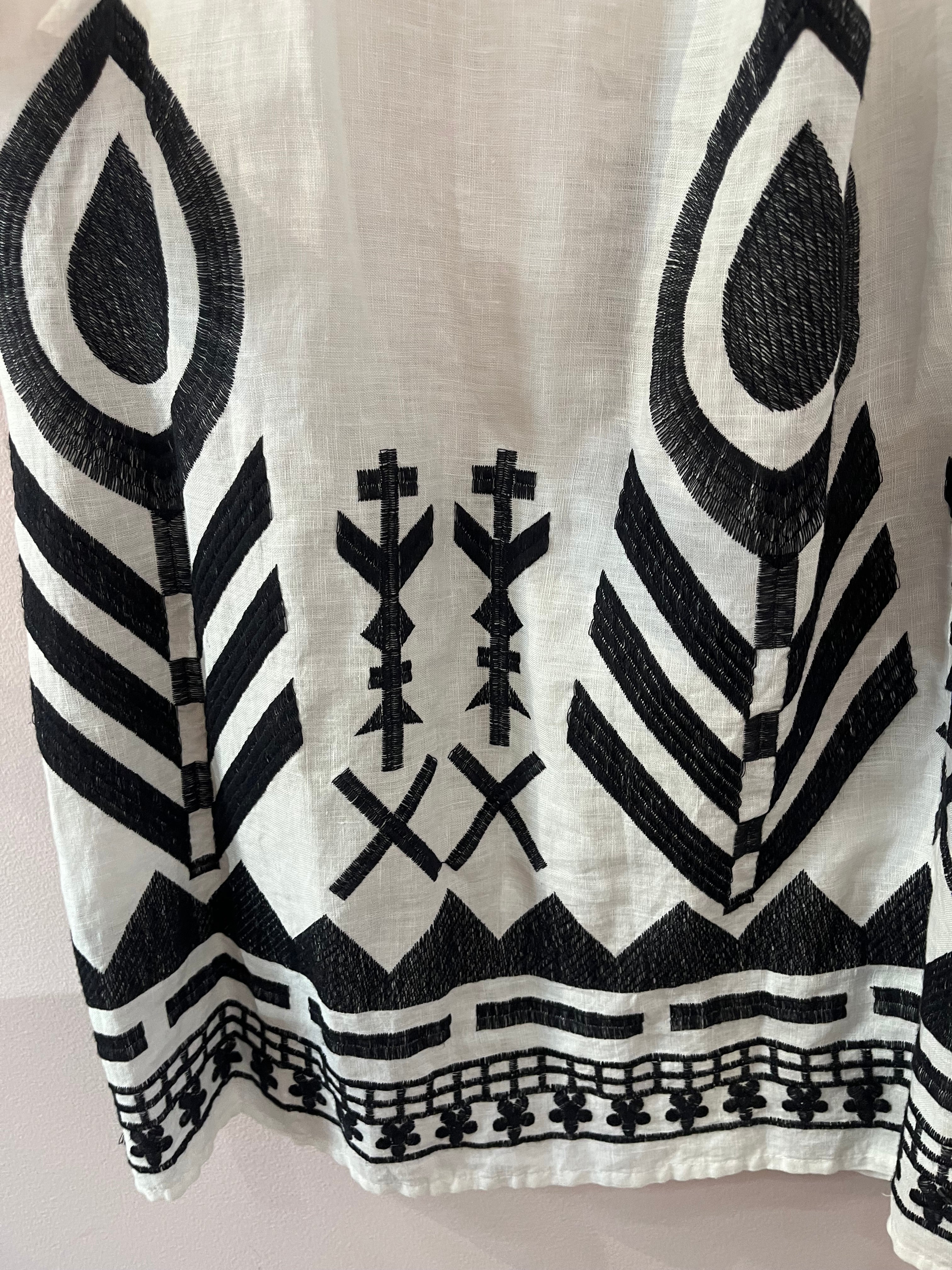 088804 - greek archaic kori - Dresses - White - XS - Image 3