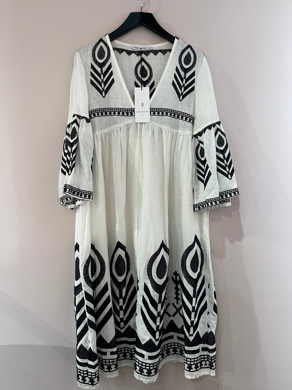 088804 - greek archaic kori - Dresses - White - XS - Image 1