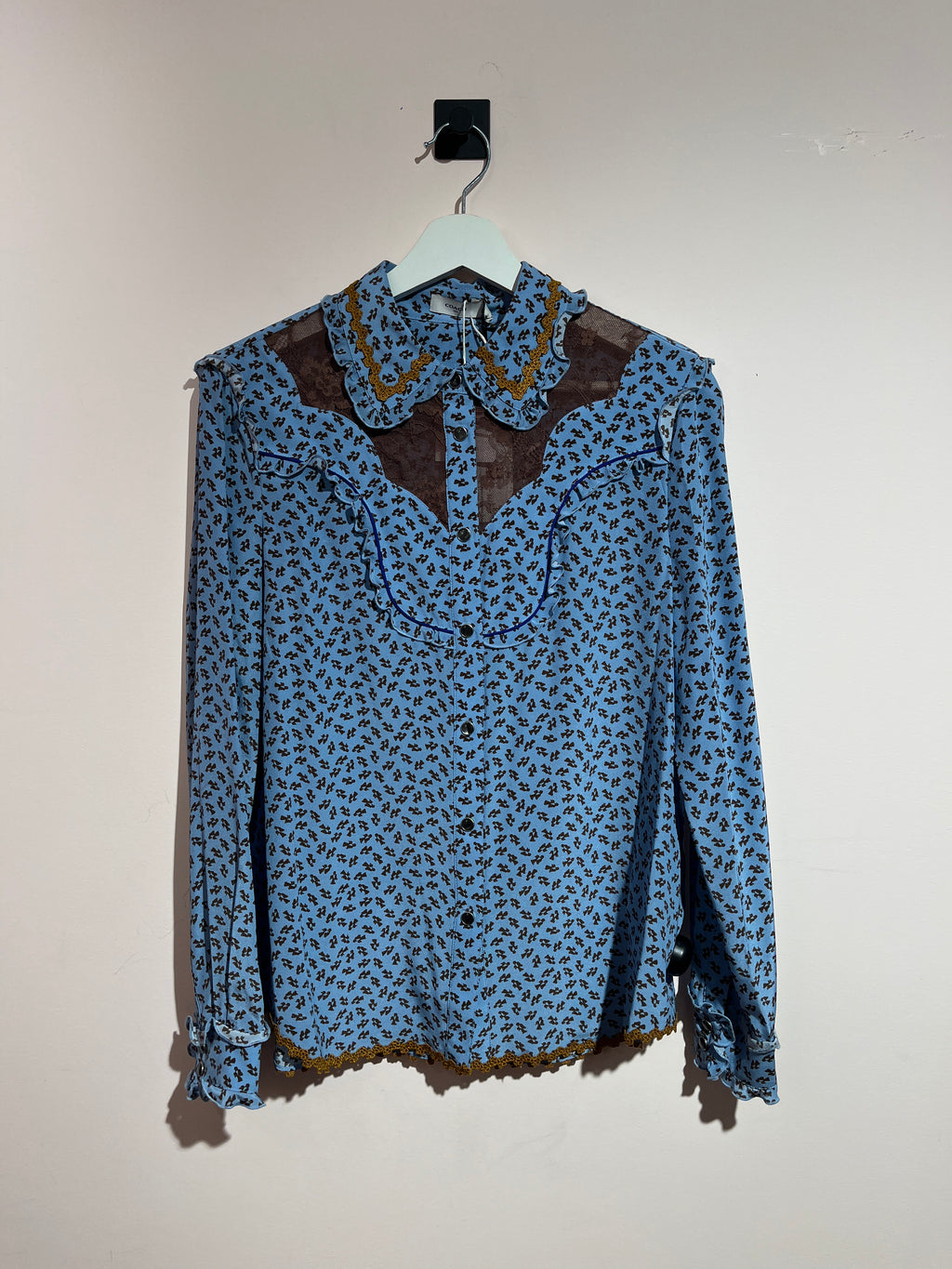 085599 - Coach - Blouses - Blue - 34 - Image 4