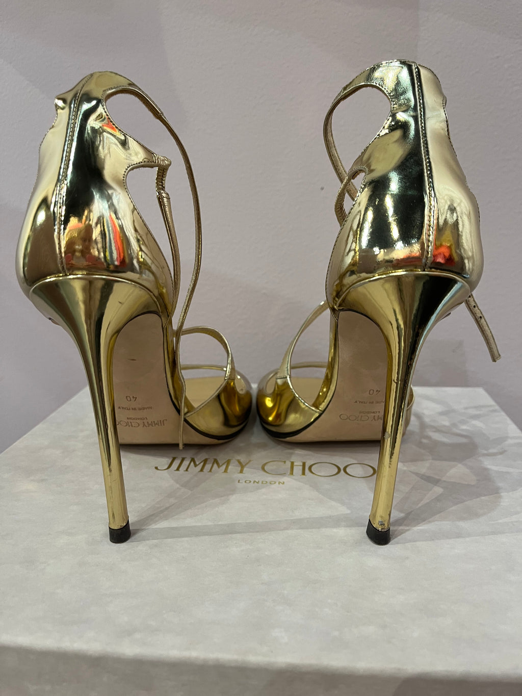 089372 - Jimmy Choo - Heels - Gold - 40 - Image 1