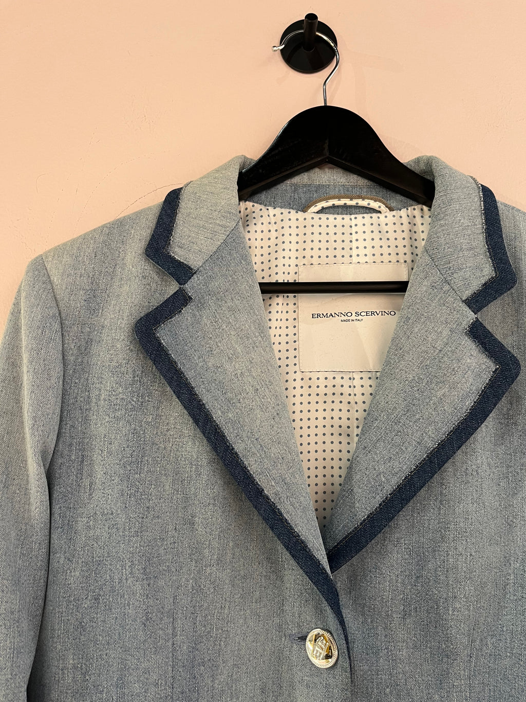 089369 - ERMANNO SCERVINO - Blazer - Blue - 38 - Image 3