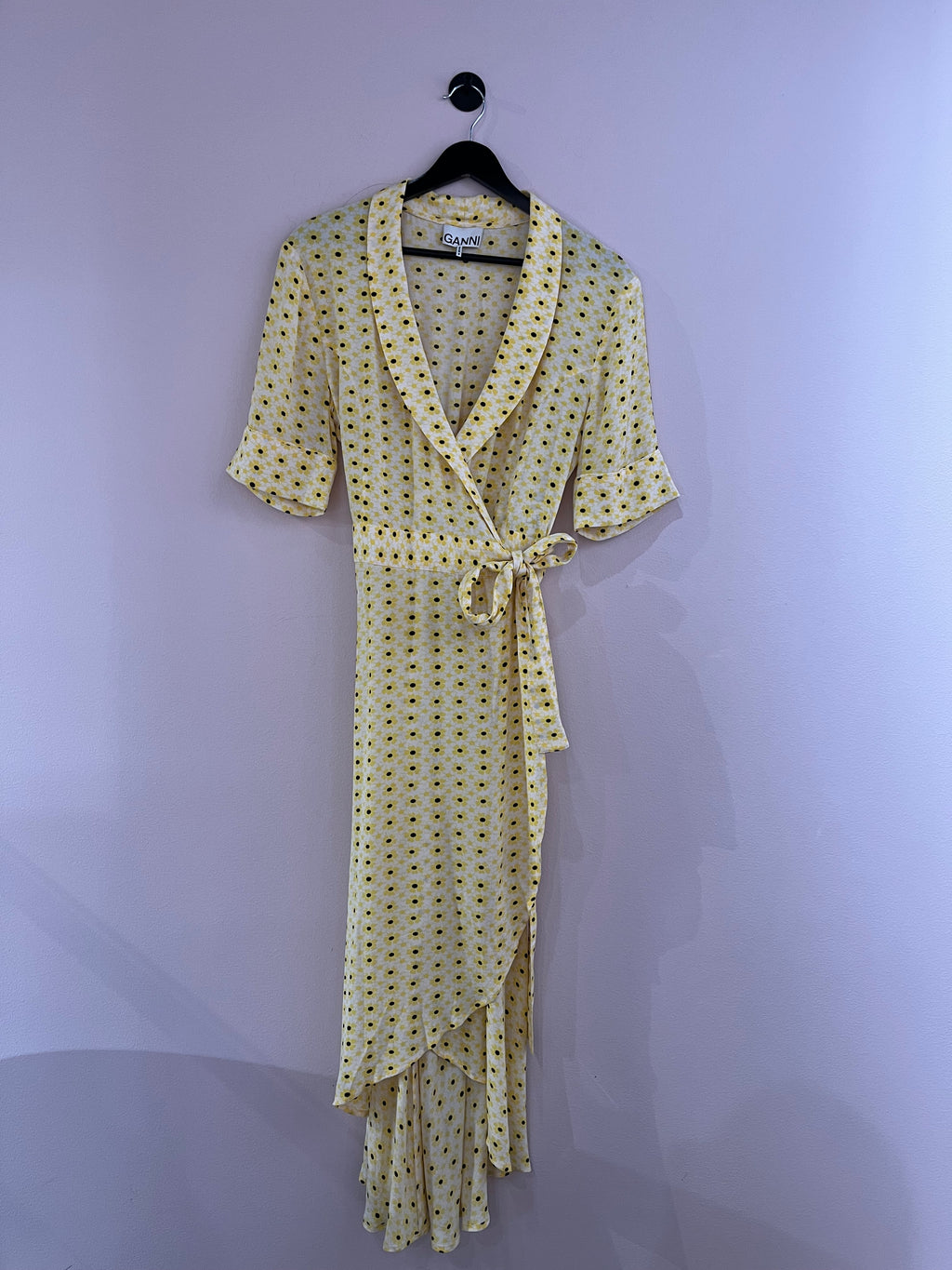 086771 - Ganni - Dresses - Yellow - 38 - Image 2