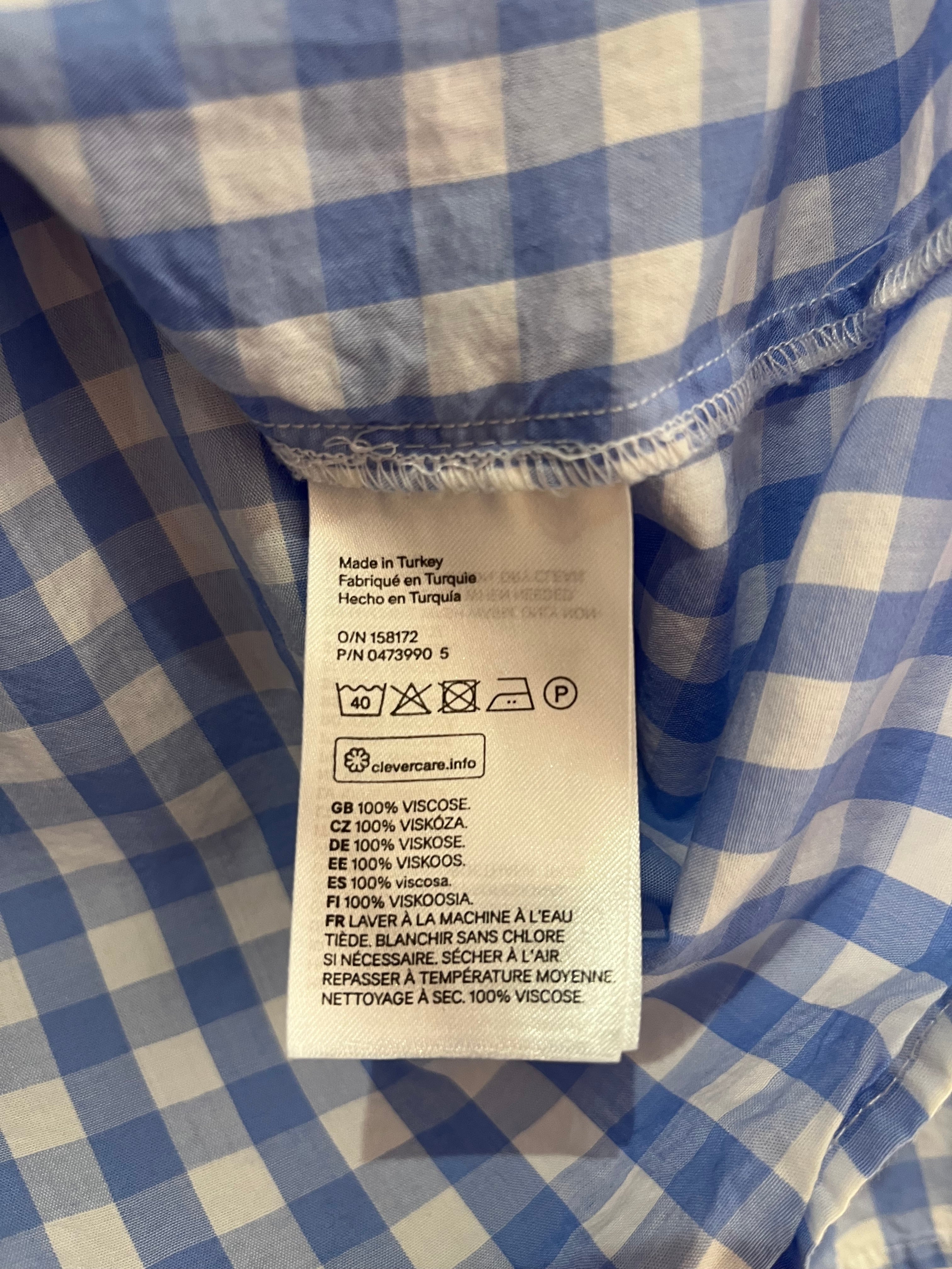 089625 - HM - Blouses - Blue - 38 - Image 2
