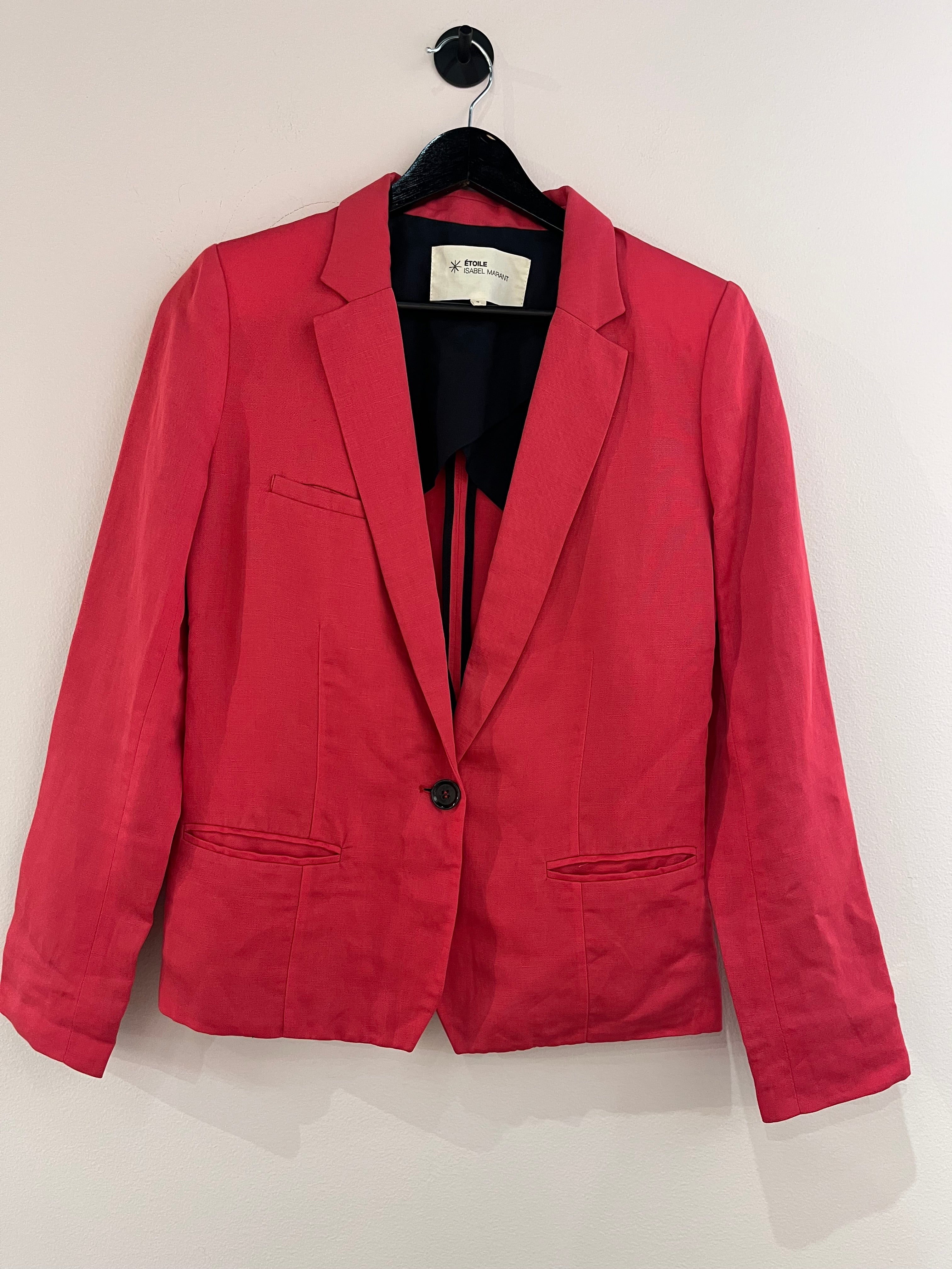 089598 - Isabel Marant Etoile - Blazer - Red - XS - Image 4