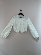 094001 - Ganni - Blouses - White - 38 - Image 1 circular-filename:09_07_2026_0083300e-af72-4fcd-b6a5-59d4eb4ddd6d_captured_image