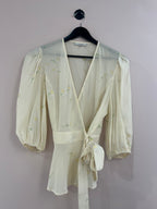 090202 - Ganni - Blouses - Yellow - 36 - Image 2