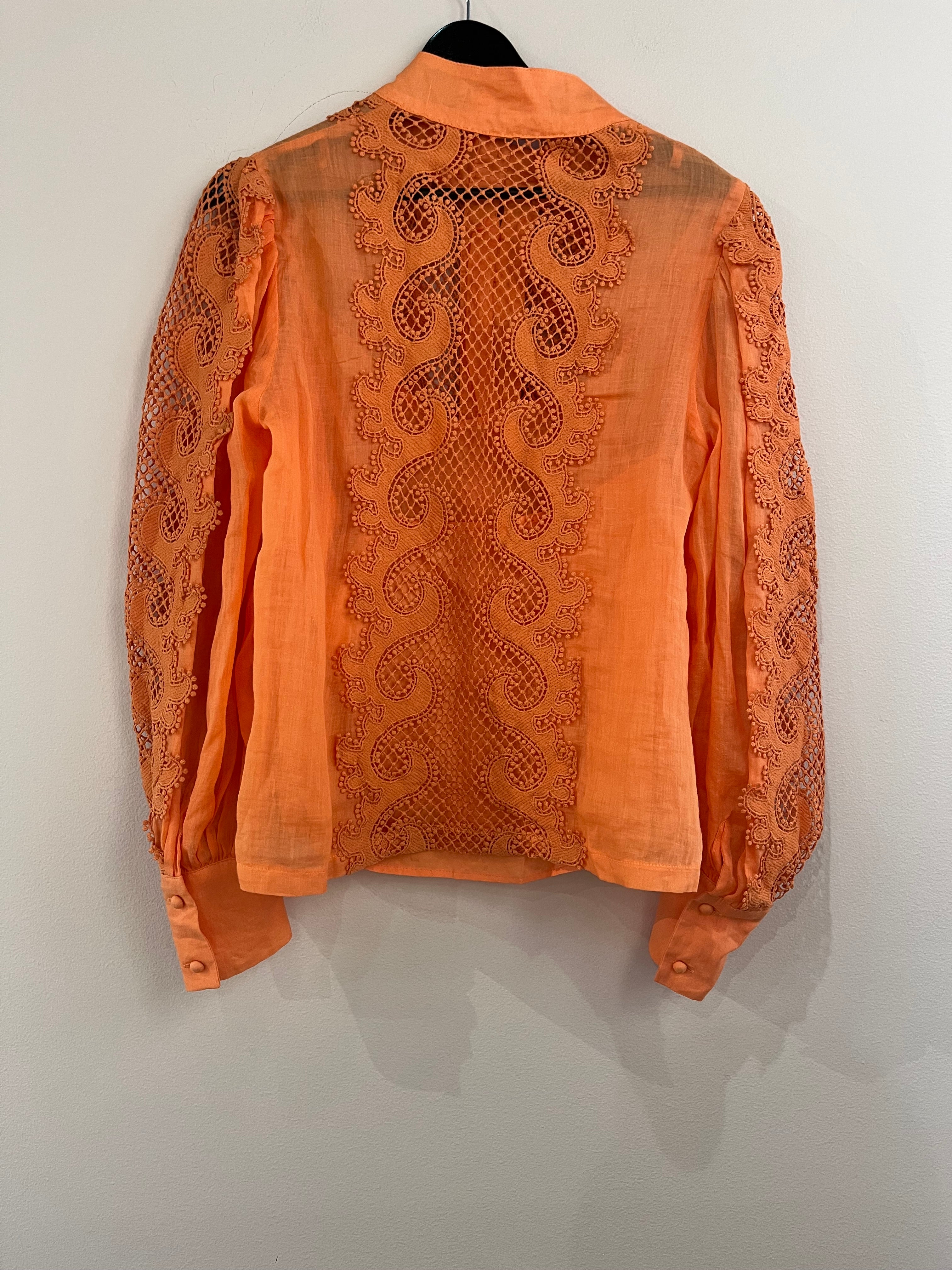 090986 - Mos - Blouses - Orange - 38 - Image 1