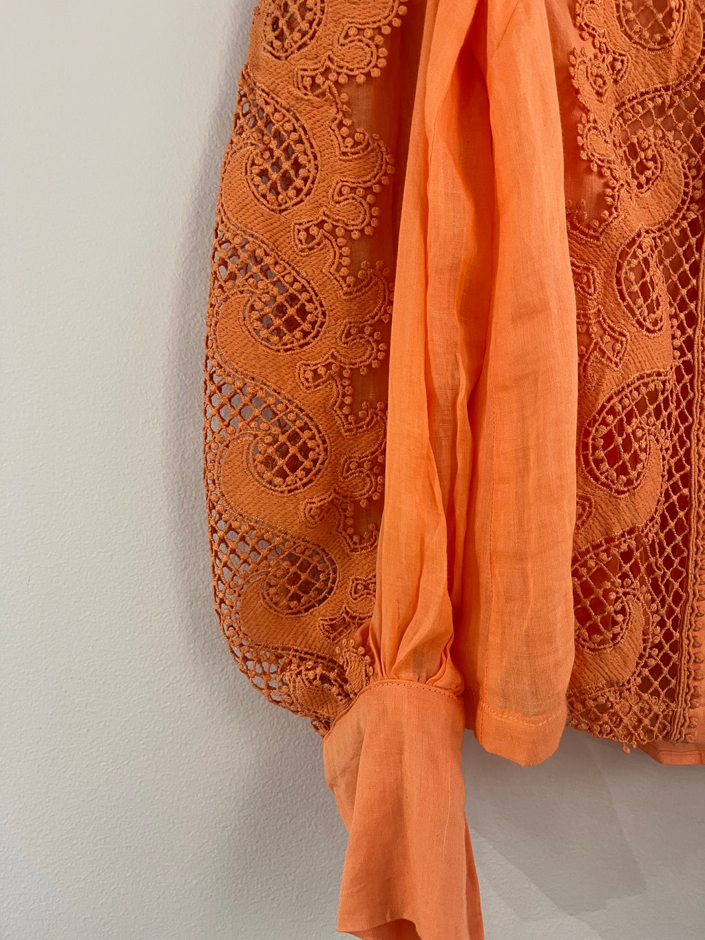 090986 - Mos - Blouses - Orange - 38 - Image 2