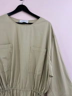 091004 - Modern Weaving  - Dresses - Green - XL - Image 4