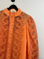 090986 - Mos - Blouses - Orange - 38 - Image 4