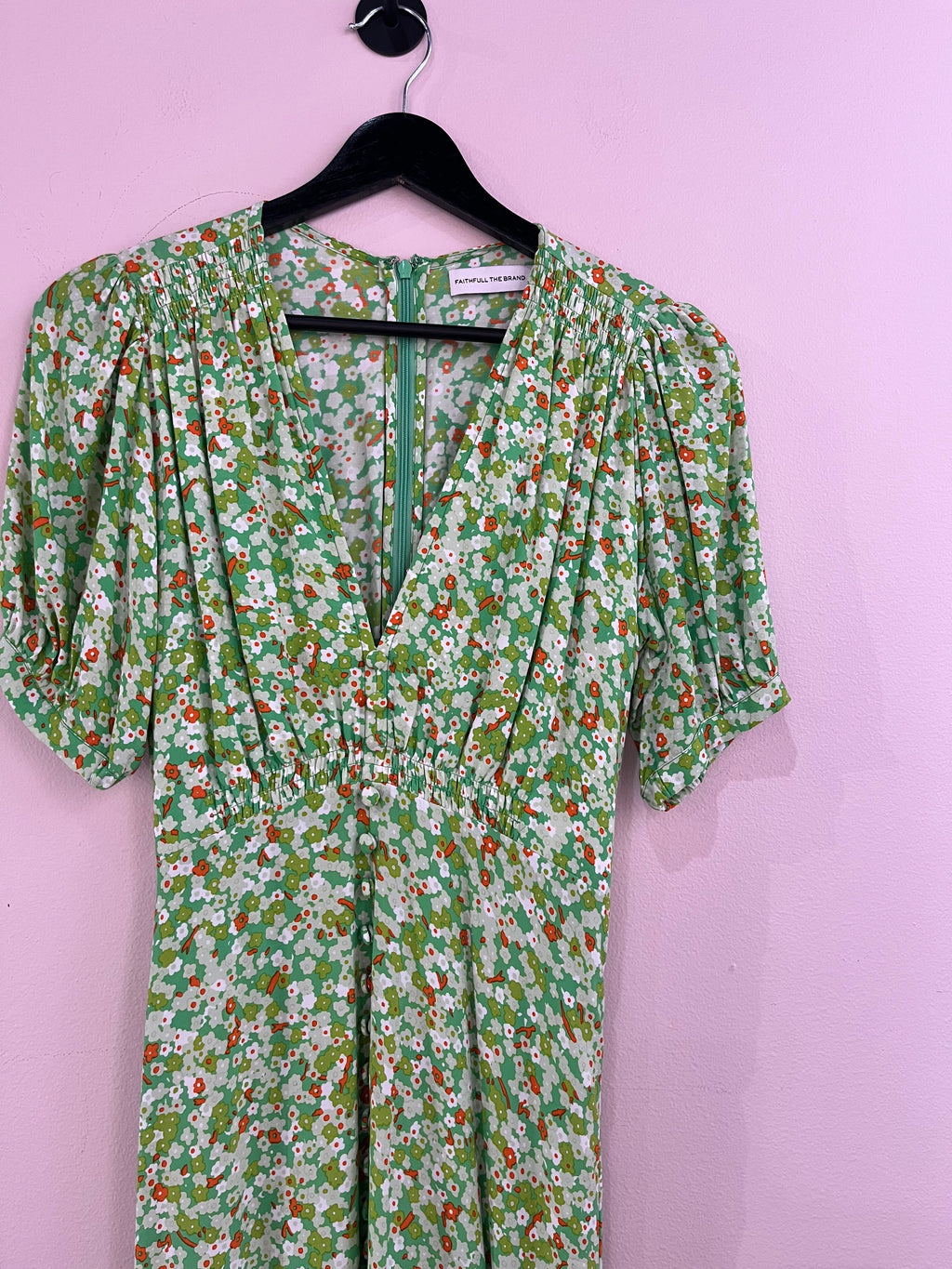 091162 - Faithfull the brand - Dresses - Green - XS - Image 3