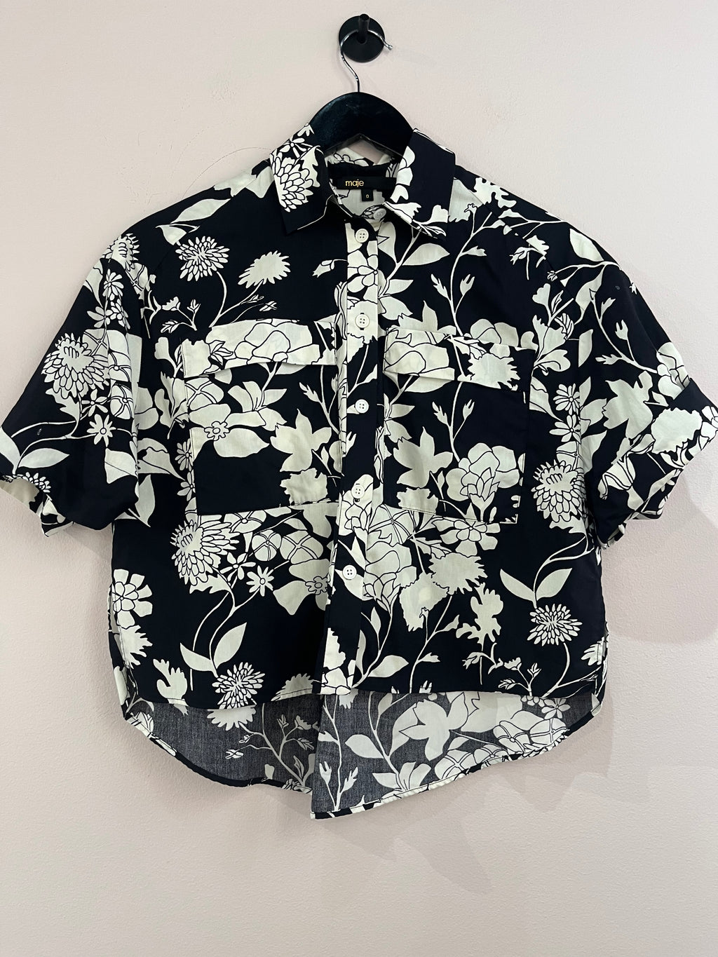 091047 - Maje - Shirts - Black - S - Image 2