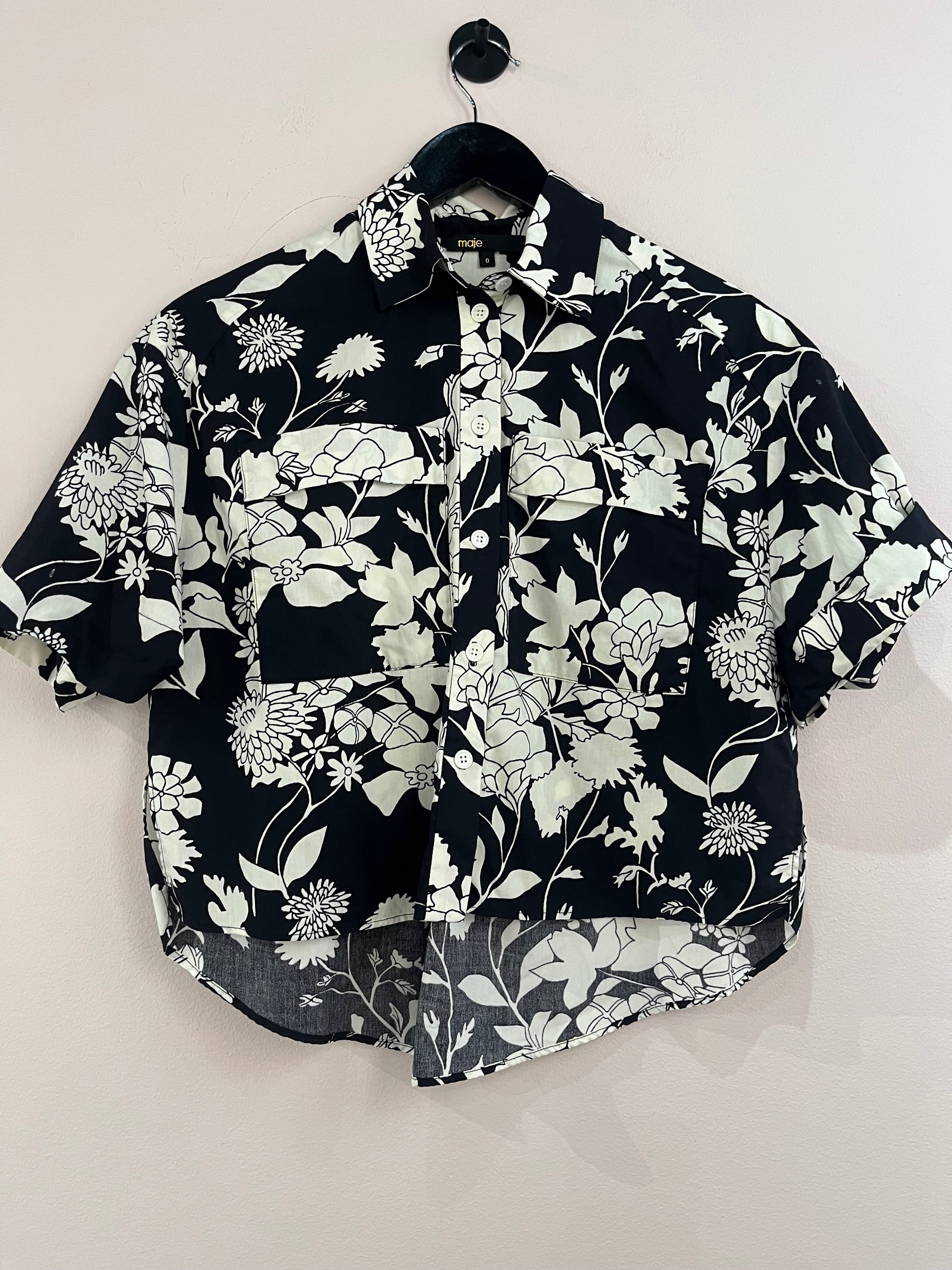 091047 - Maje - Shirts - Black - S - Image 2