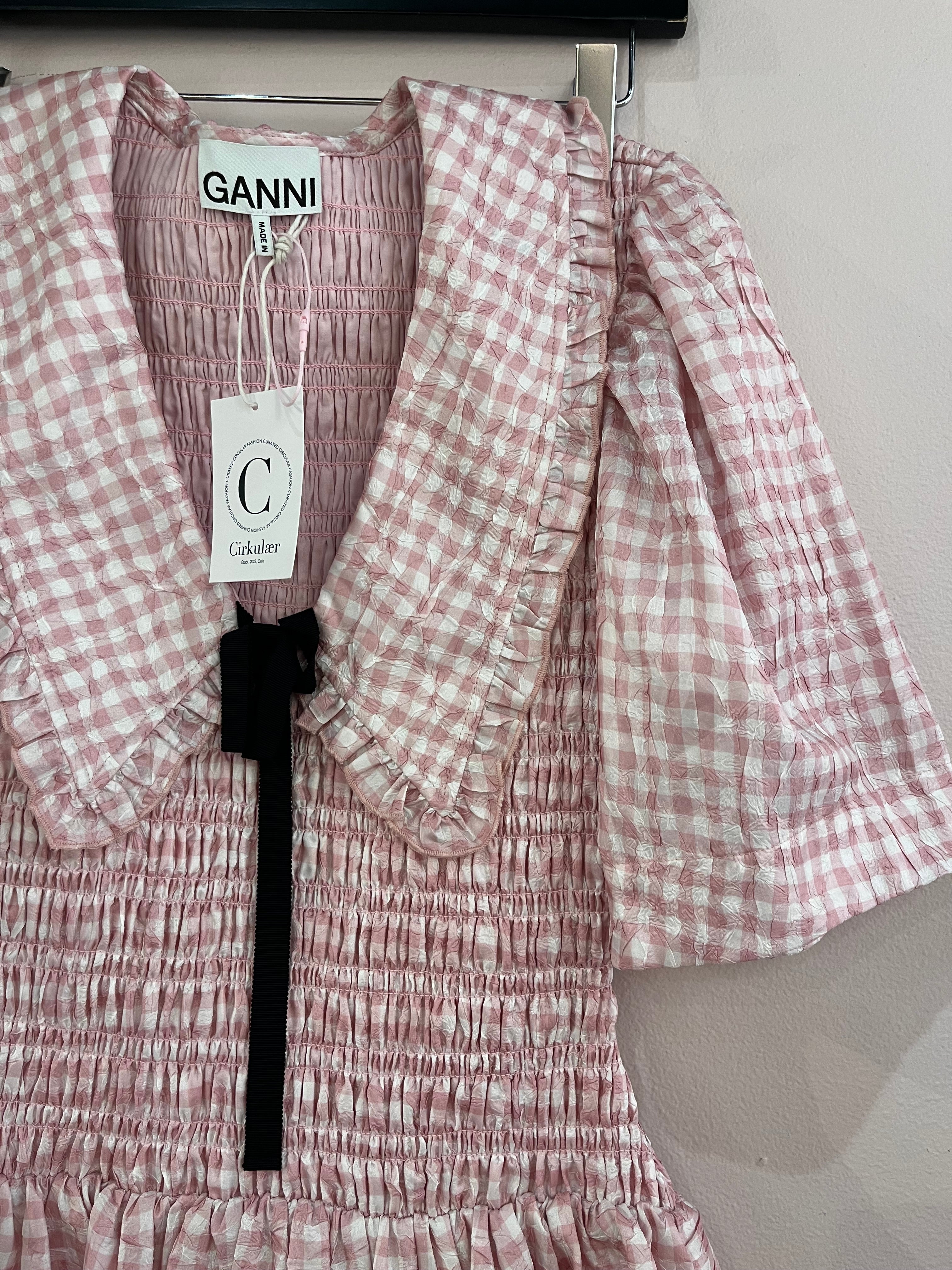 091283 - Ganni - Dresses - Pink - 34 - Image 3