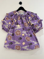 091273 - Ulla Johnson - Blouses - Purple - S - Image 4