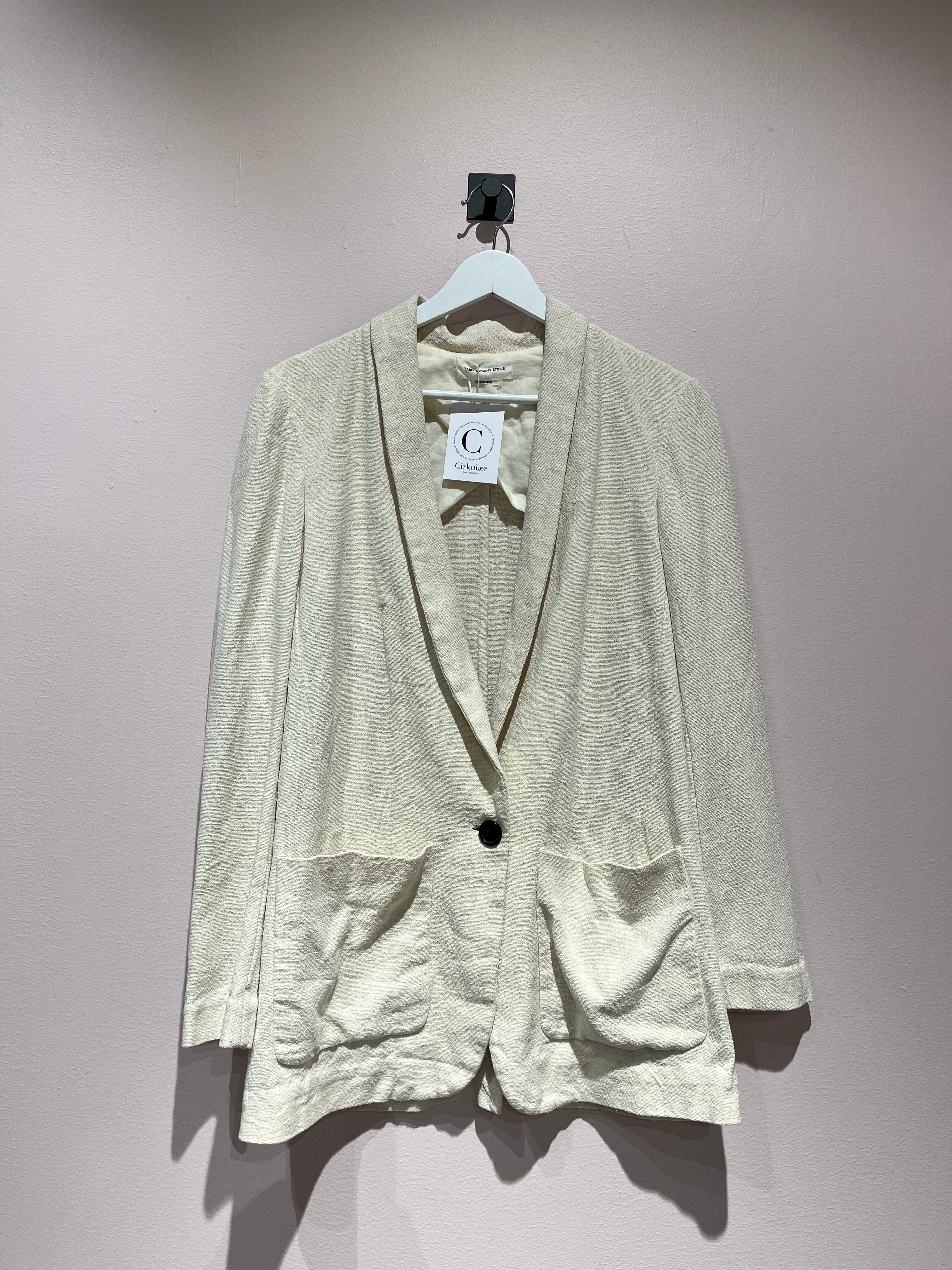 095102 - Isabel Marant Etoile - Blazer - White - 36 - Image 2 circular-filename:21_07_2026_ac534734-9101-49ee-b676-f958d4ae7feb_captured_image