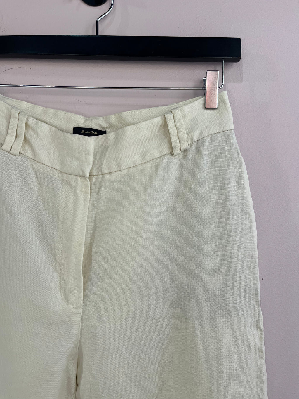 091589 - Massimo Dutti - Pants - Cream - 40 - Image 2