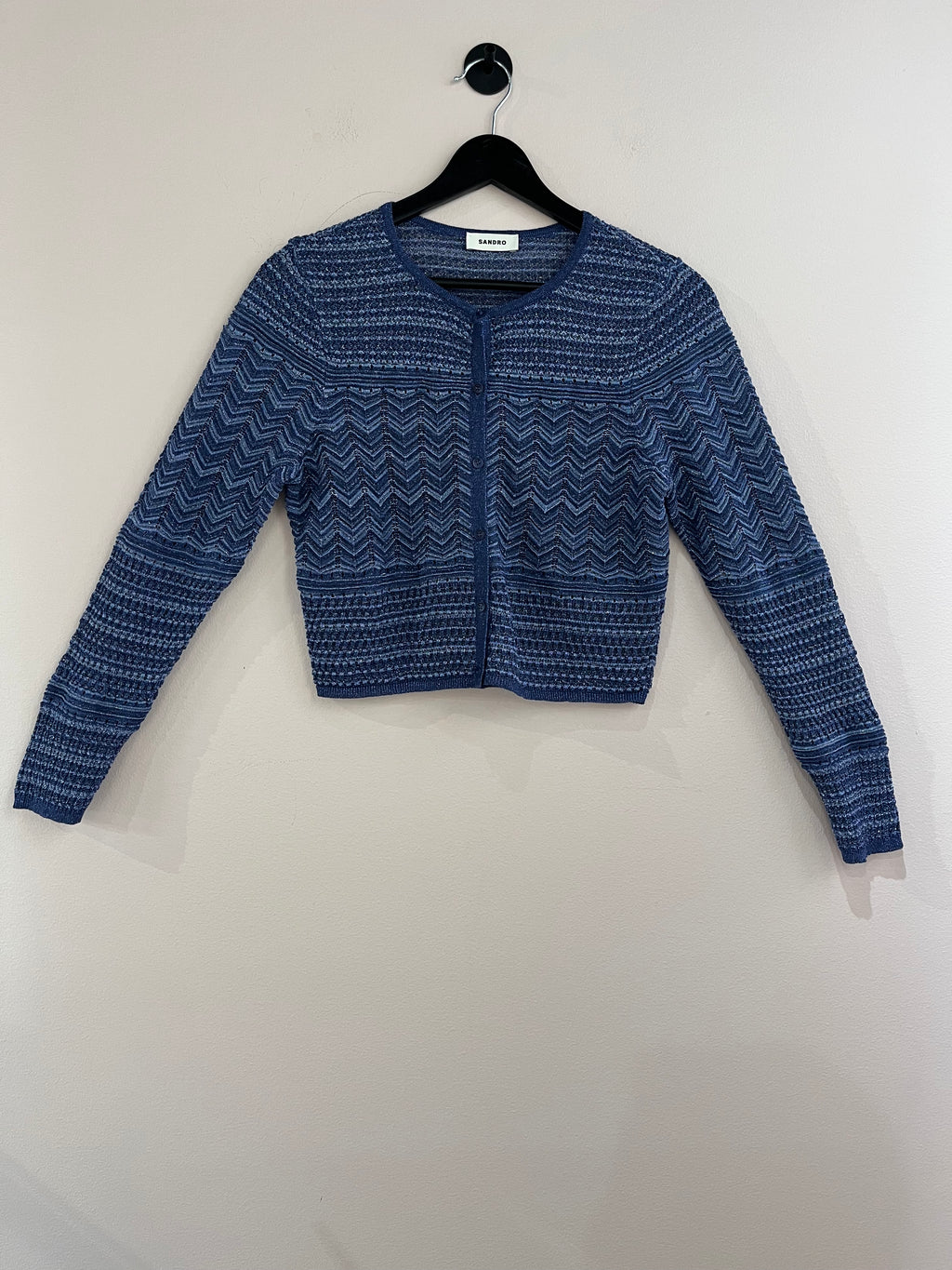 091696 - Sandro - Cardigans - Blue - S - Image 4