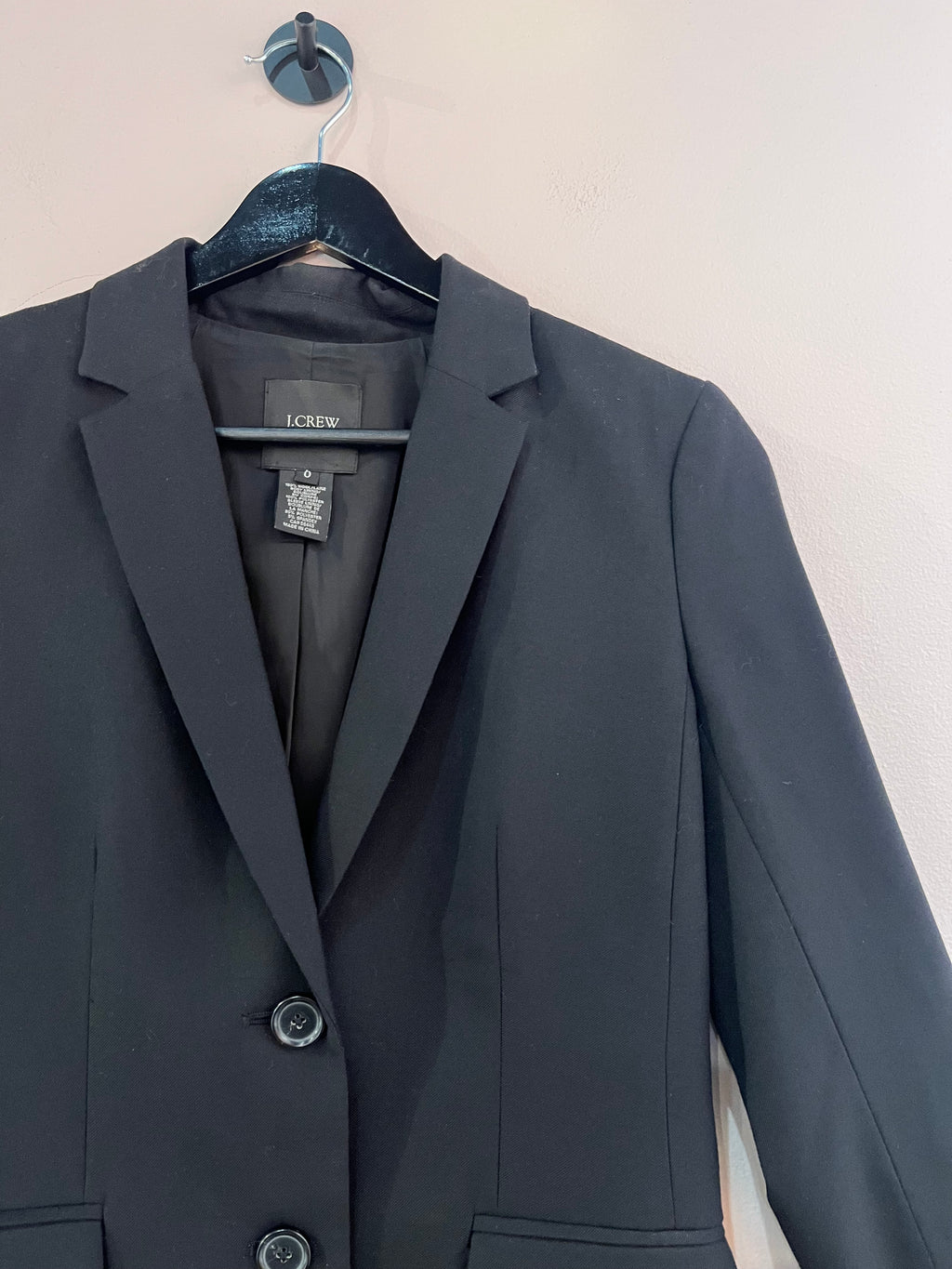 100100 - J.Crew - Blazer - Black - XS - Image 2 circular-filename:24_08_2026_8749e164-f900-449d-b0e9-c2c8b6feff97_captured_image