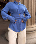 091604 - Designers Remix Collection by Charlotte Eskildsen - Shirts - Blue - 34 - Image 2